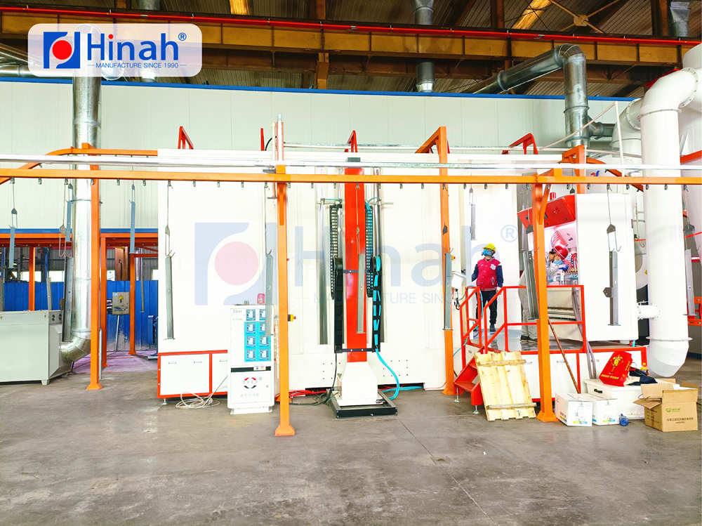 reciprocators in powder coating ling (1)