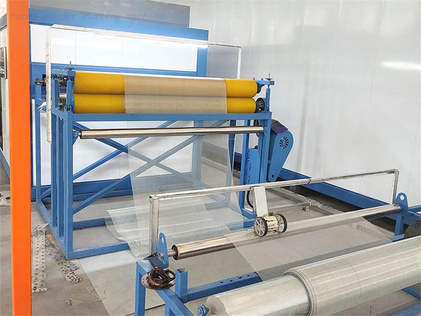 wire mesh powder coating line - (1)