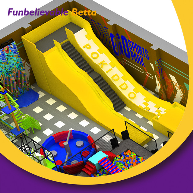 Parque infantil interior de 1.368 m&sup2;