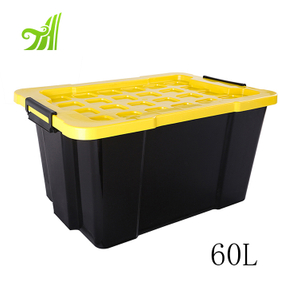 Wholesale Heavy Duty Plastic Compartment Storage Box With Lid