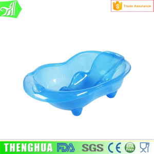 Wholesale Transparent Color Baby Bath Tub Portable