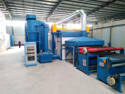 Stainless Steel Mesh Powder Coating Line