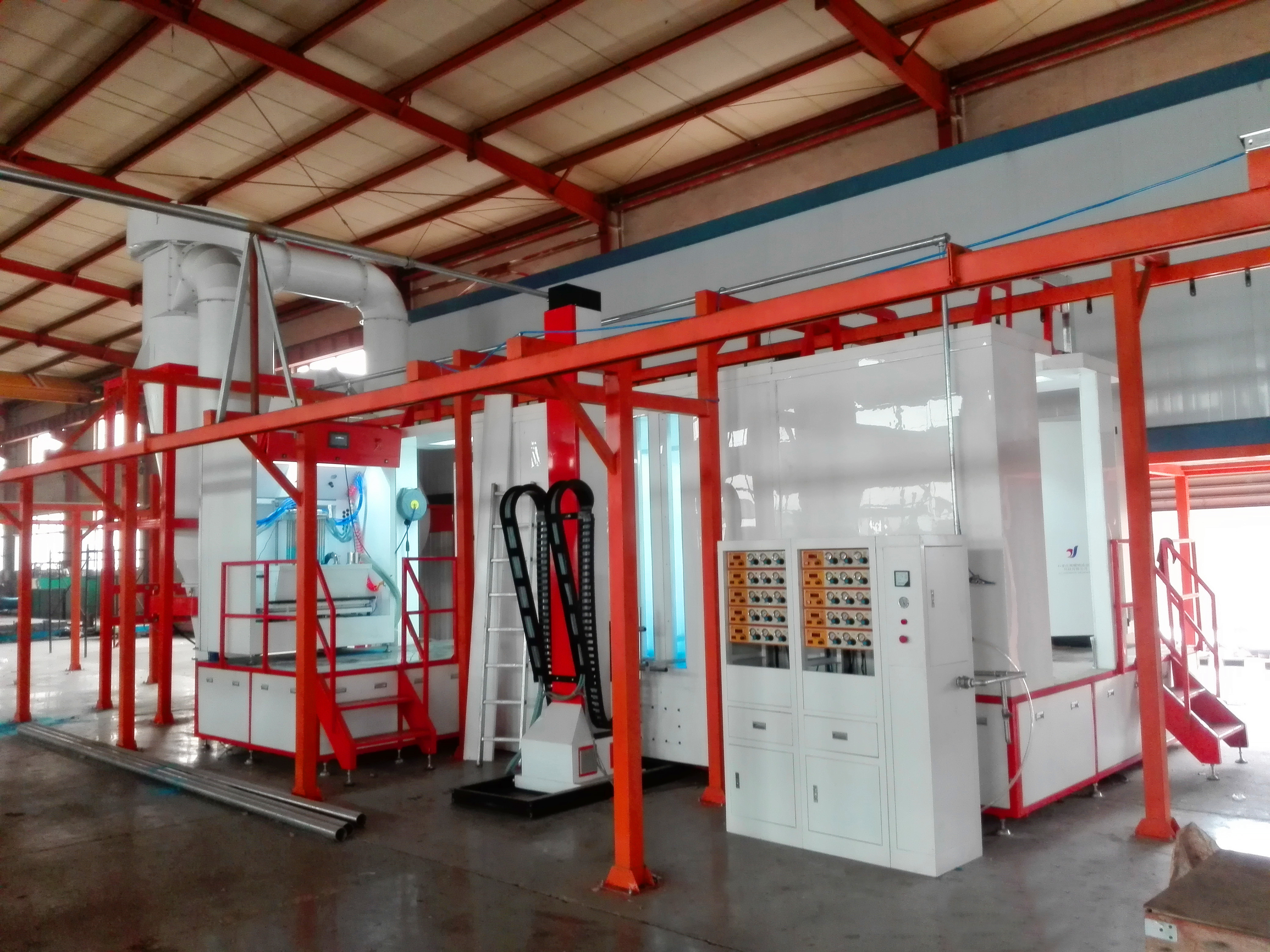 Hanna powder coating line