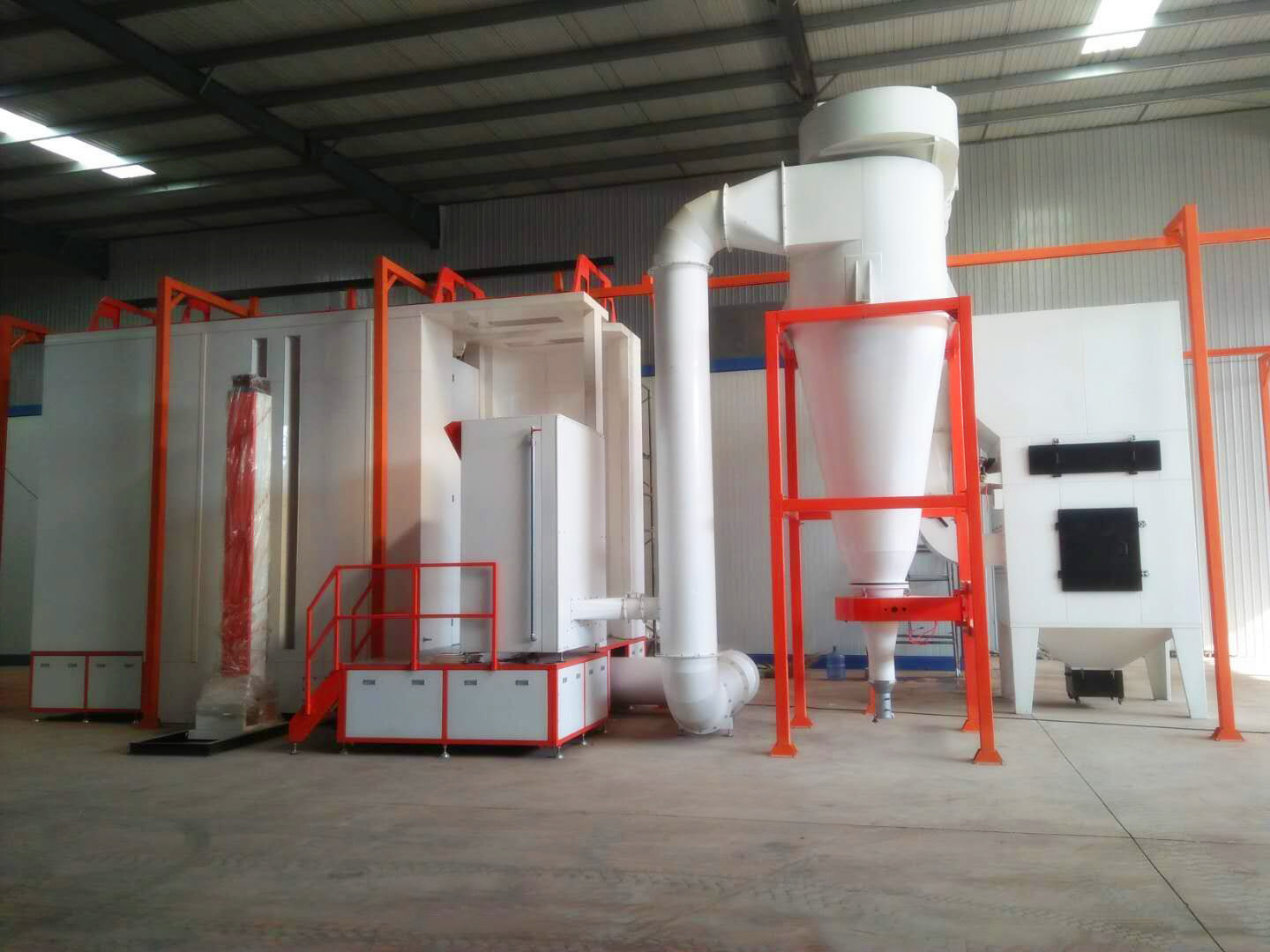 powder coating booth