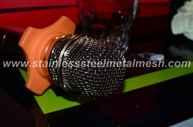 Stainless Steel Crimped Mesh For Microphone Cover