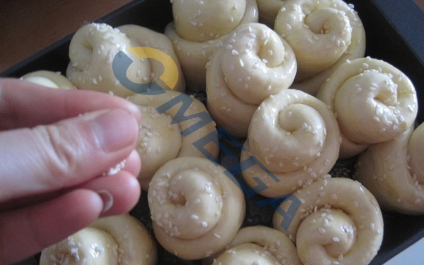 欧美佳教你做芝麻蜂蜜小面包