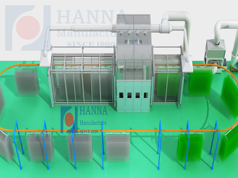 Powder Dip Coating Line