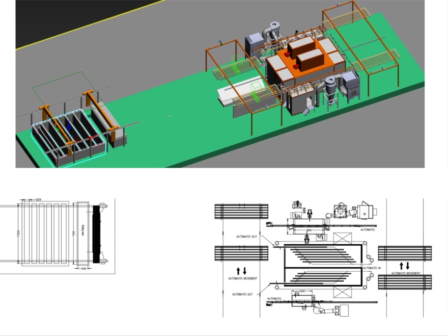 Spraying Equipment Layout Design