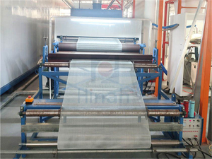 Metal Wire Mesh Powder Coating Line
