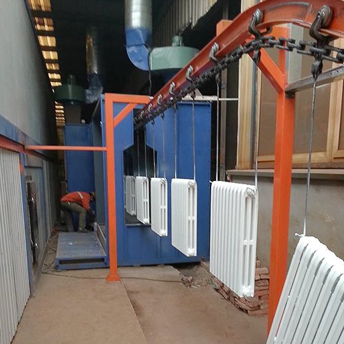 Small Workpiece Powder Coating Line3