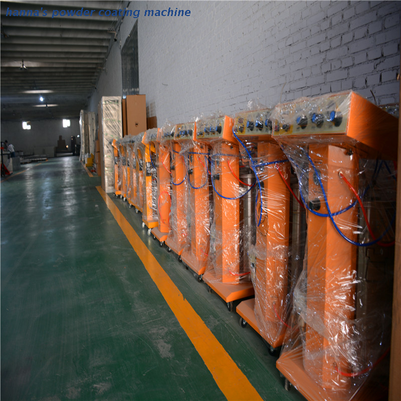 portable powder coating system