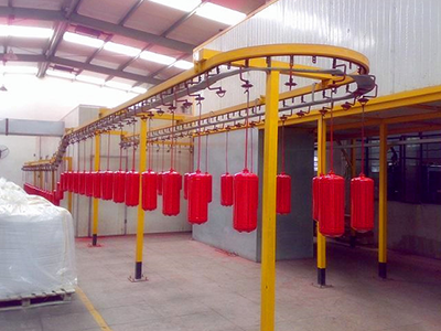 Small Workpiece Powder Coating Line