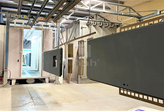 Tricycle & Security Door Powder Coating Line