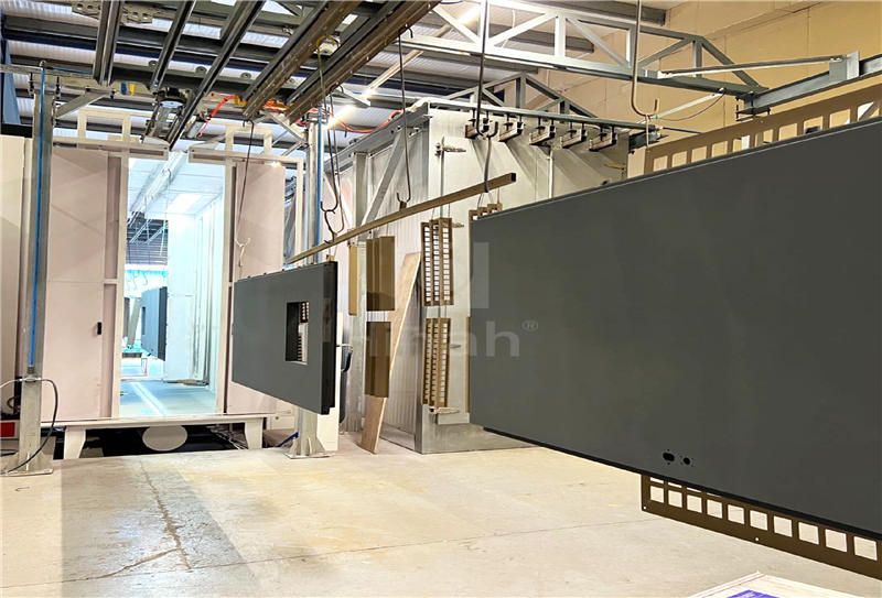 Tricycle & Security Door Powder Coating Line