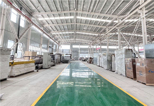 factory corner of coating equipment supplier
