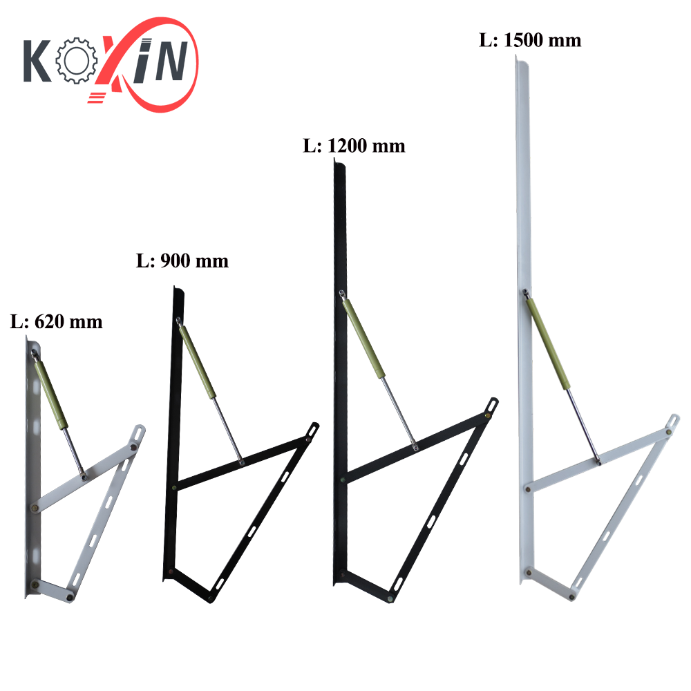 bed fitting with gas spring