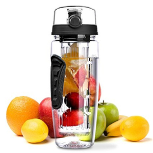 TENGHUA 32OZ High Quality Water Infuser Bottle, BPA FREE Infuser Water Bottle, Fruit Infuer Water Bottle For Sport