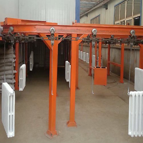 Small Workpiece Powder Coating Line2