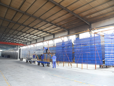 Guardrail Powder Coating Line