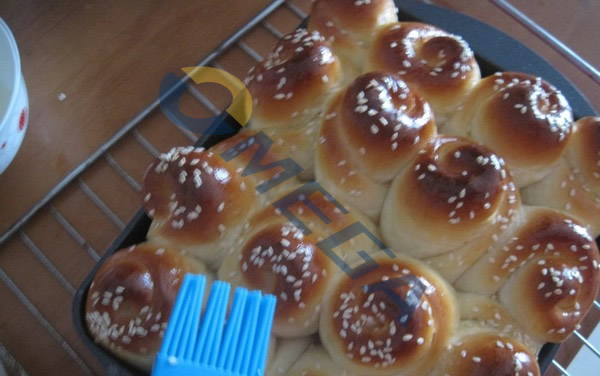 欧美佳教你做芝麻蜂蜜小面包