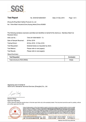 5301 Ring Mesh Gloves with Silicone Rubber Strap Full Hand Protection