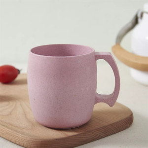 Hot Biodegradable Wheat Straw Japanese Milk Tea Cup