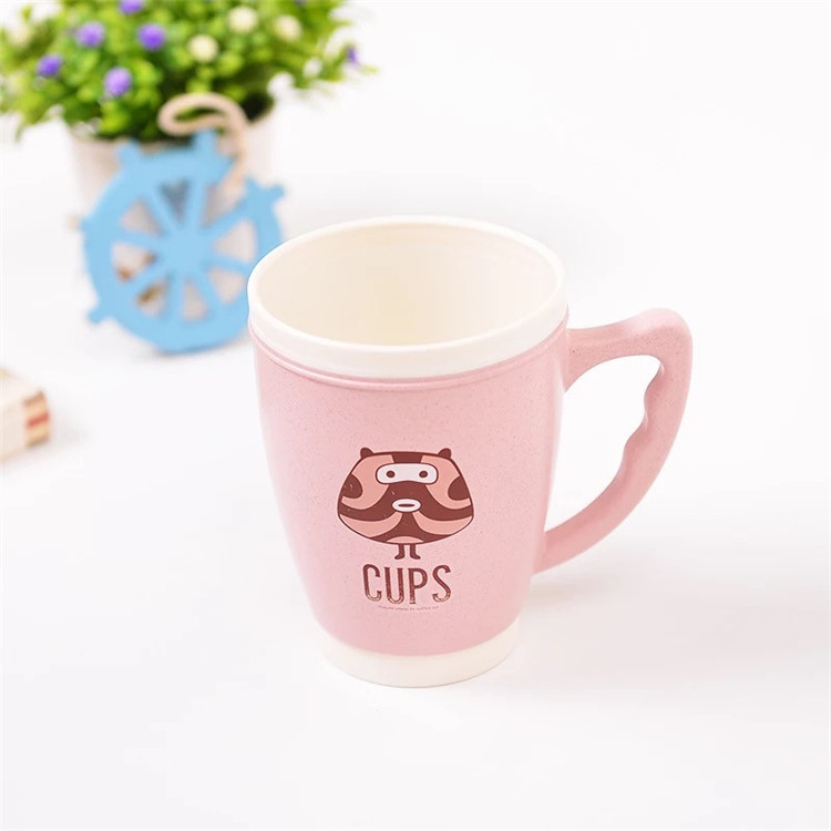 Unique Design BPA Free Wheat Straw Coffee Cup - Buy Biodegradable Cup ...