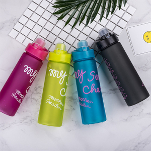 Widely Used Hot Sales Frosted Plastic Water Drink Bottle