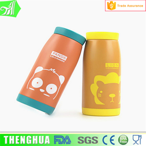 350ml Logo Printing Double Wall Insulated Stainless Steel Water Bottle