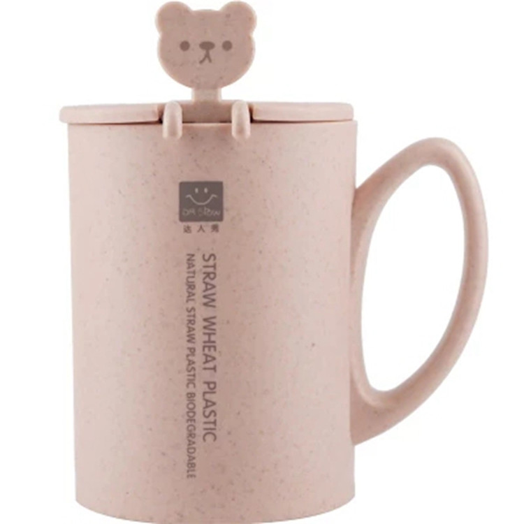 Wheat Straw Biodegradable Eco-Friendly Cup Set - Buy Biodegradable Cup ...