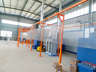 Stainless Steel Mesh Powder Coating Line