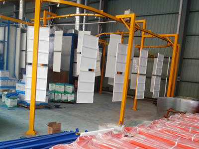 Shelves Powder Coating Line