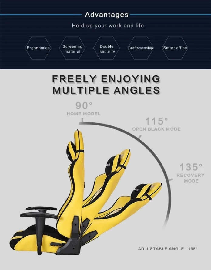 Racing Office Gaming Chair Racing Car Style