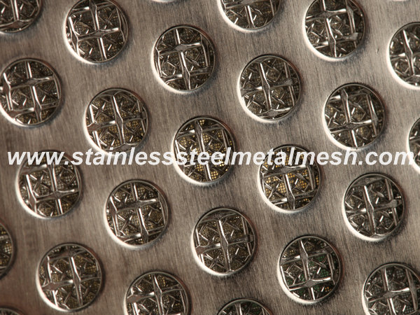 Perforated Metal Sintered Wire Mesh
