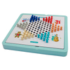 Wooden flying chess set for Kids Animals Matching Memory Game Flying Chess Family Games