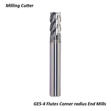 GES-4 Flutes Corner radius End Mills