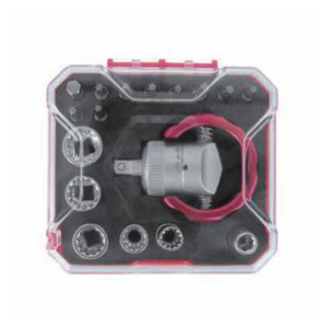 17pcs bits and socket set
