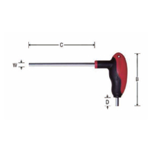 T-handle hex key set