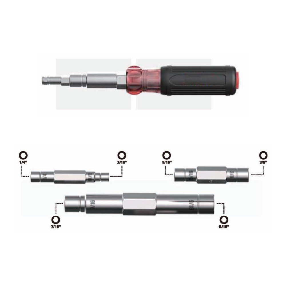 6 in 1 Muiti-nut driver