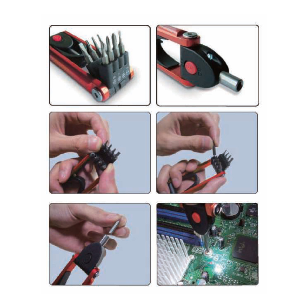 8 pcs Aluminum frame