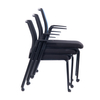 KABEL 2020 New mesh training chair folding staff chair with movable castor