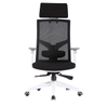 KB-8922AY Mesh High Back Office Chair Computer Desk Task Executive White plastic back with Headrest Ergonomic