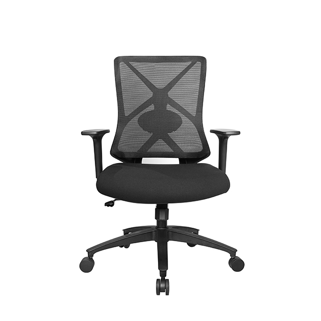 KB-8962B-BK-879 New Design fitting waist office mesh chair