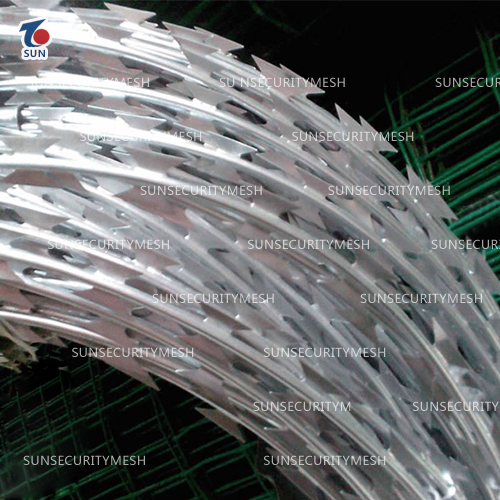 铝包钢刀片刺网