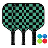 4balls Set Pickleball Paddle Racket Lightweight Pickle Balls Honeycomb Core Graphite Wholesale Pickleball Paddle