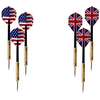 Wooden Bristle Dartboard and Cabinet Sets Features Easy Assembly Dartboard Complete with All Accessories