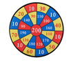 Children's Sticky Ball Dart Plate Indoor Outdoor Throwing Sports Parent-child Interaction Toys Touch High Jump Promotion Toys
