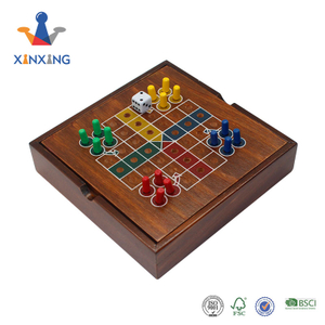 Wooden flying chess set for Kids Matching Memory Game Flying Chess Family Games.