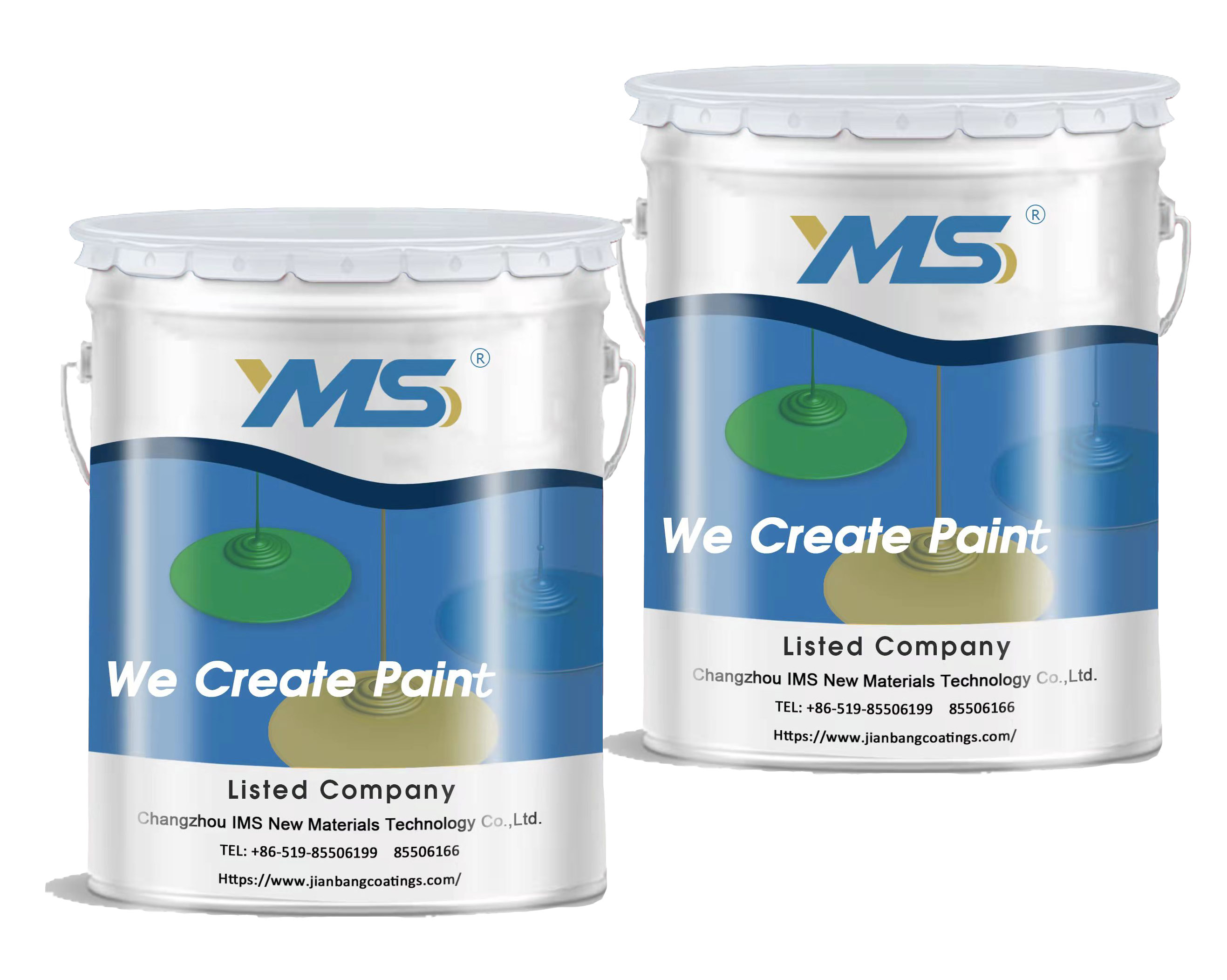 Acrylic polyurethane floor pintura