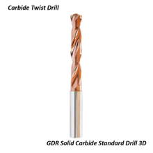 GDR Solid Carbide Standard Drill 3D